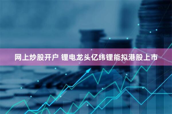 网上炒股开户 锂电龙头亿纬锂能拟港股上市